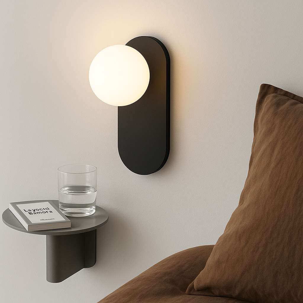 GlowSphere™ – Éclairage Mural Moderne en Forme de Boule