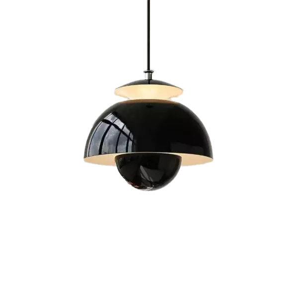 LumiBourgeon™ – Lustre Créatif au Design Floral Rétro