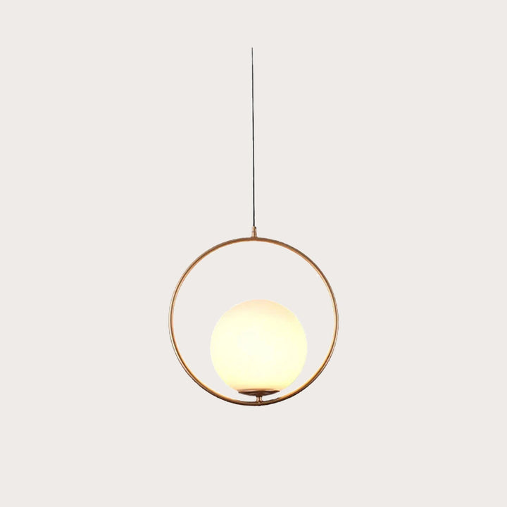 BrumeLumi™ – Lustre Élégant en Verre Satiné