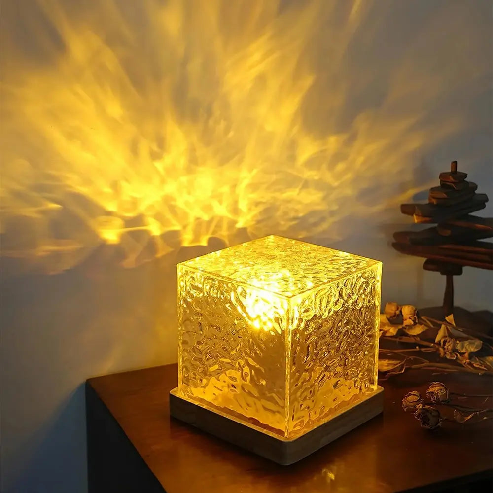 Northern Glow™ – Cube Lumineux à Effet Nordique