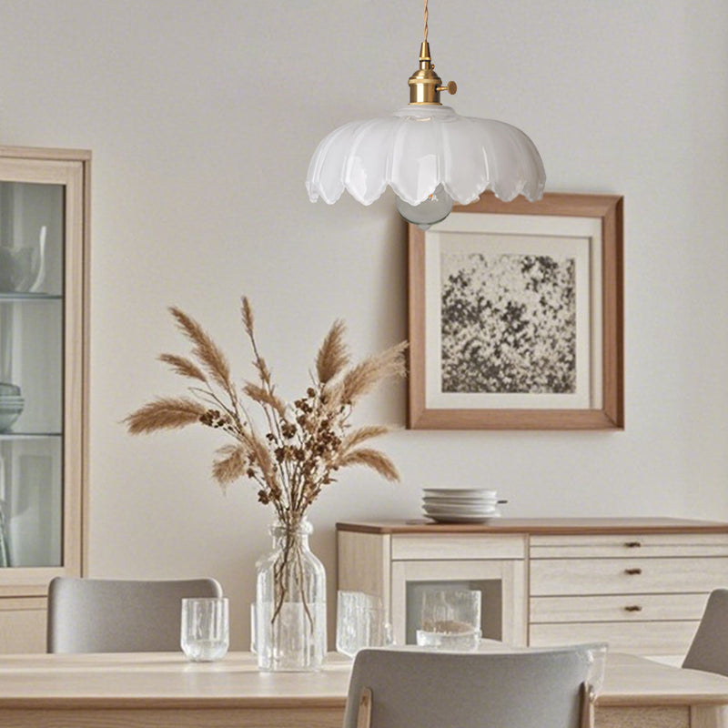 Bloomique™ – Lampe Fleur Contemporaine en Verre Soufflé