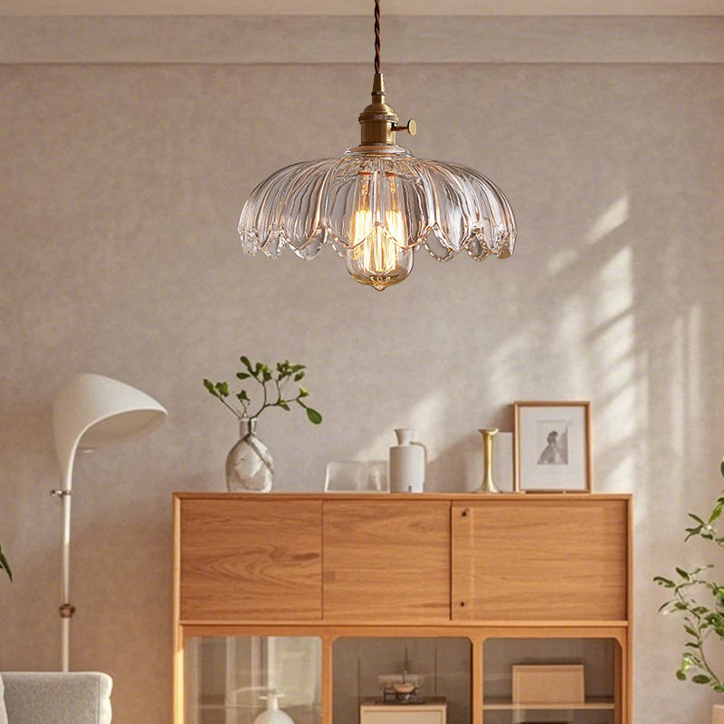 Bloomique™ – Lampe Fleur Contemporaine en Verre Soufflé