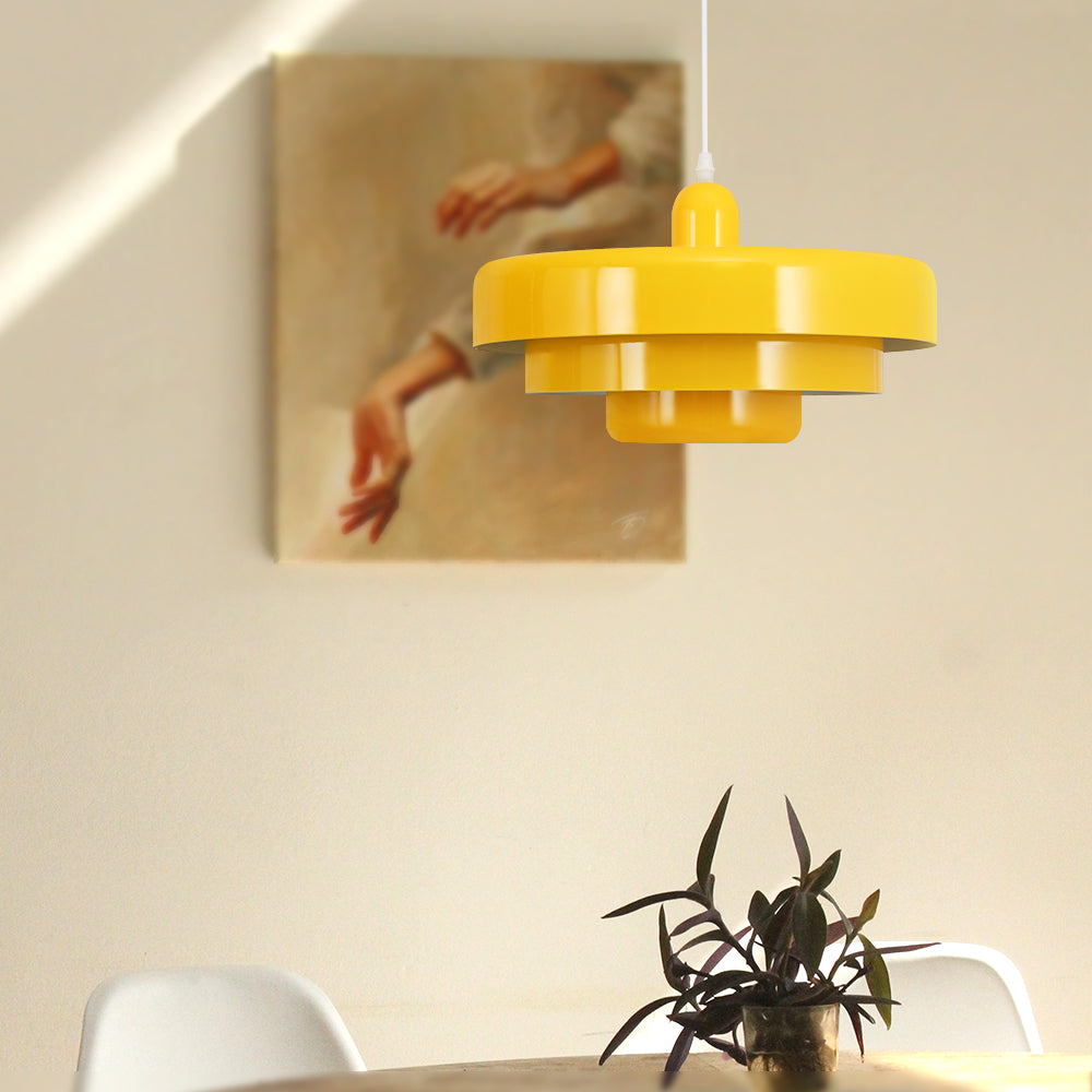 FerMédiéval™ – Lustre Rétro à Trois Niveaux en Fer Forgé