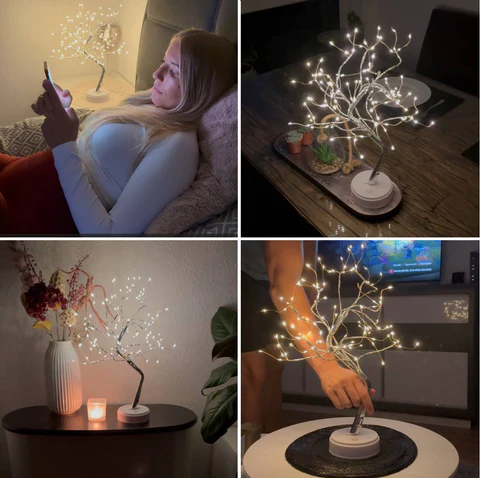 ArboLume™ – Lampe de Table Arbre Chic à LED