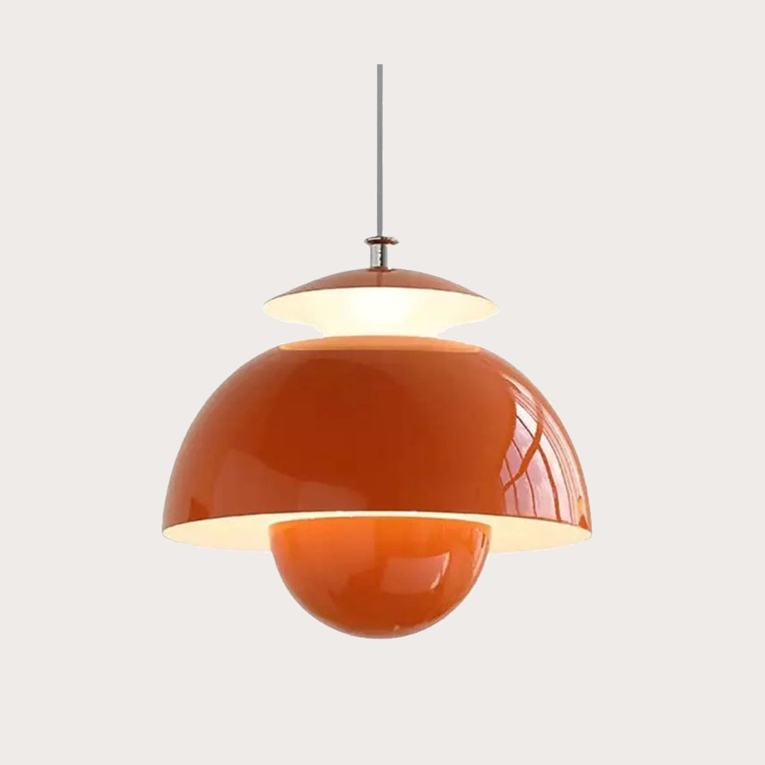 LumiBourgeon™ – Lustre Créatif au Design Floral Rétro
