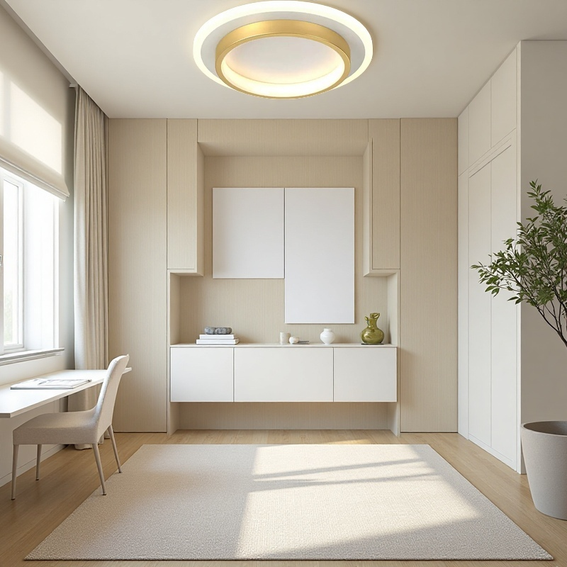 HaloMétal™ – Luminaire Rond Design en Métal et Acrylique