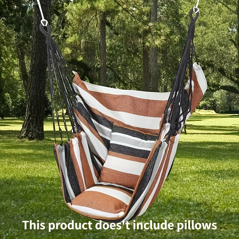 HamacLounge™ – Chaise Hamac en Tissu Résistant sans Coussin