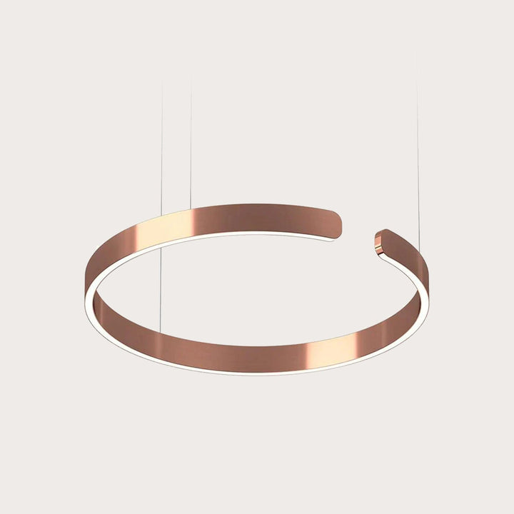 ClairAnneau™ – Suspension LED Circulaire Épurée