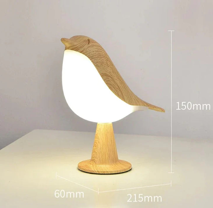 BirdGlow™ – Lampe de Nuit Oiseau à Contrôle Tactile