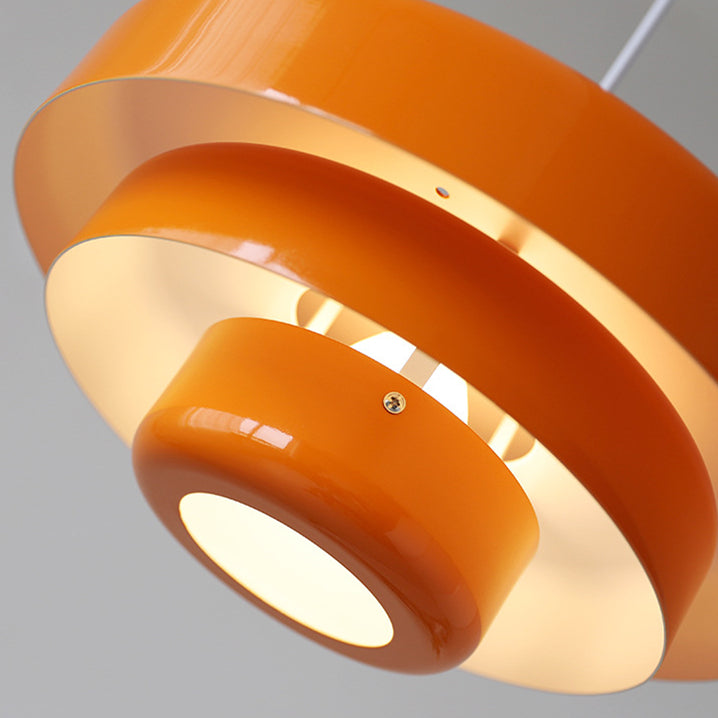 FerMédiéval™ – Lustre Rétro à Trois Niveaux en Fer Forgé