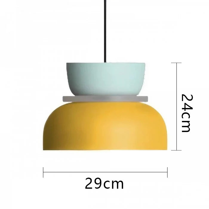 LumiMacaron™ – Suspension Design aux Couleurs Douces