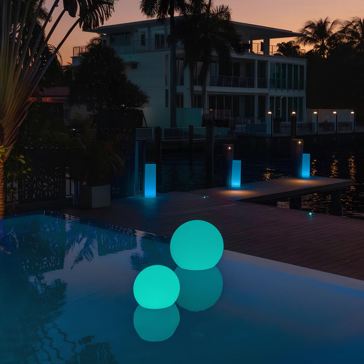 LumiOrbe™ – Lampe Sphérique de Jardin Multicolore