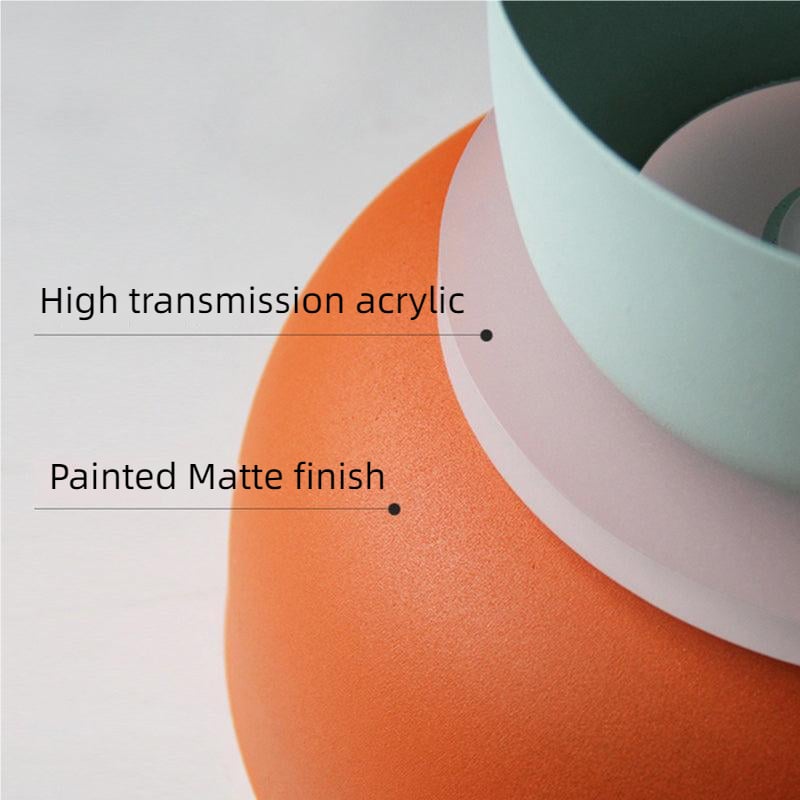 LumiMacaron™ – Suspension Design aux Couleurs Douces