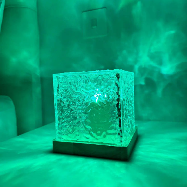 Northern Glow™ – Cube Lumineux à Effet Nordique
