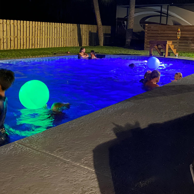 LumaSphere™ – Boule de Piscine LED Télécommandée