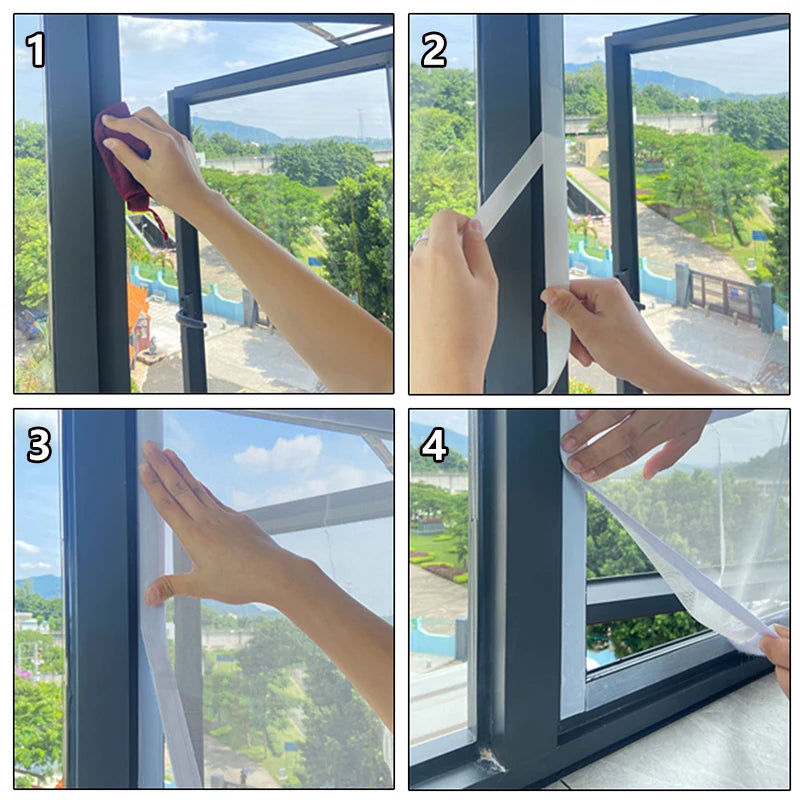 FixiMesh™ – Moustiquaire Auto-Fixante
