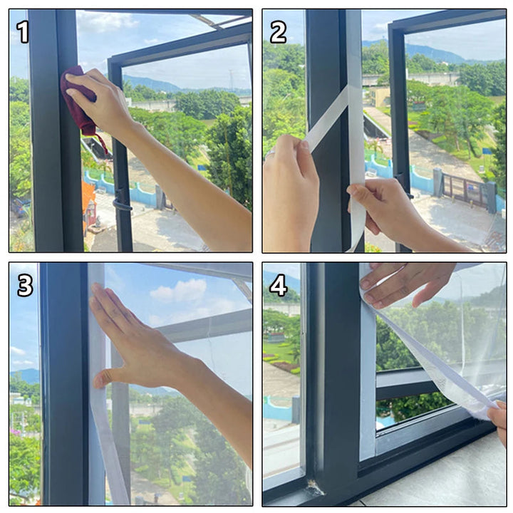 FixiMesh™ – Moustiquaire Auto-Fixante