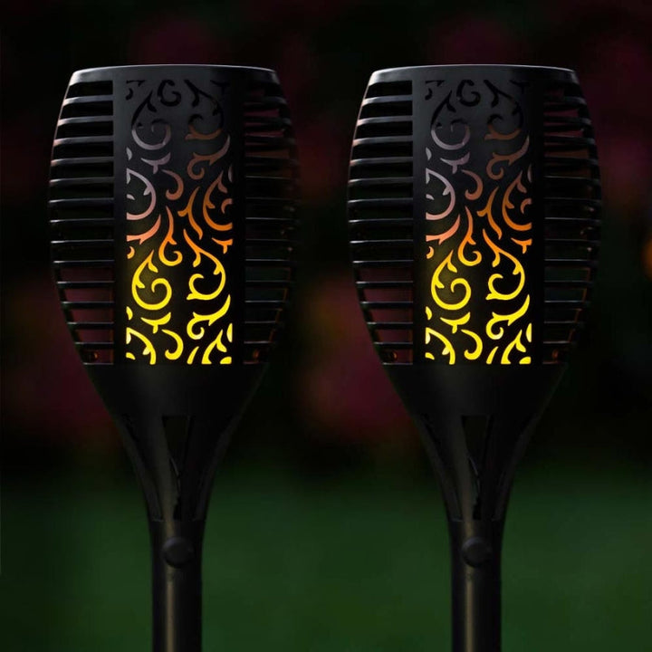 Twilight Torch™ – Lampe de Jardin Flamme Solaire