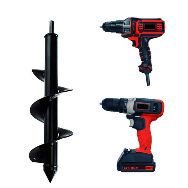 PowerDig™ – Aubère Hélicoïdale pour Perceuse
