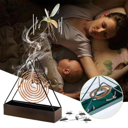 MosquiZen™ – Porte-Encens Répulsif Élégant