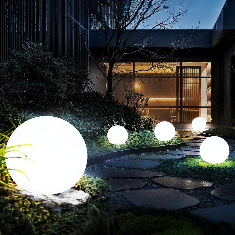 LumiSphere™ – Lampe Extérieure Élégante