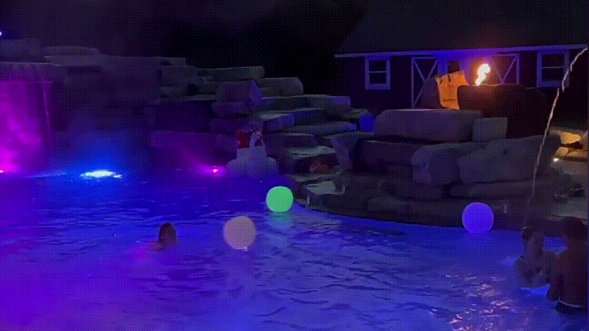 LumaSphere™ – Boule de Piscine LED Télécommandée