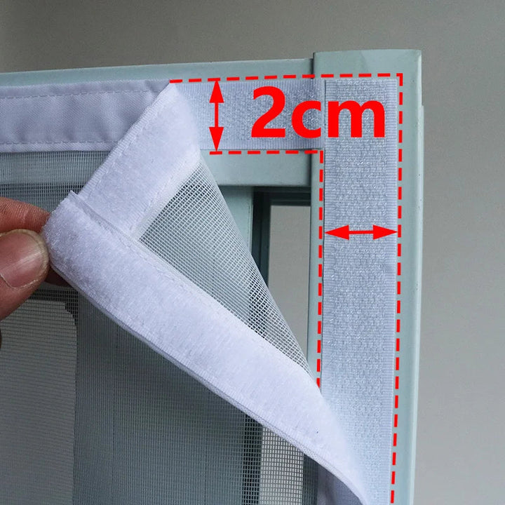 FixiMesh™ – Moustiquaire Auto-Fixante