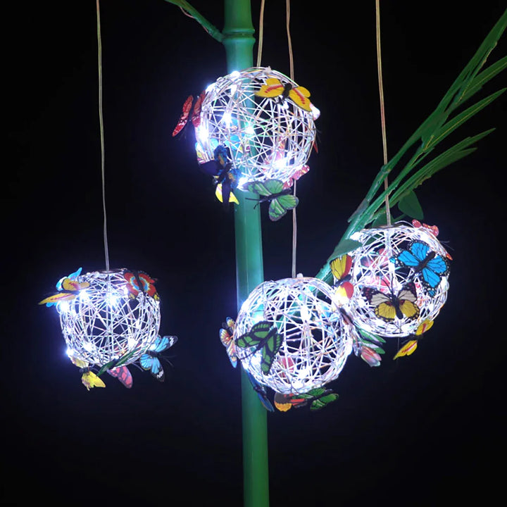 SolarFlutter™ – Lumière Solaire Papillon pour Jardin Magique