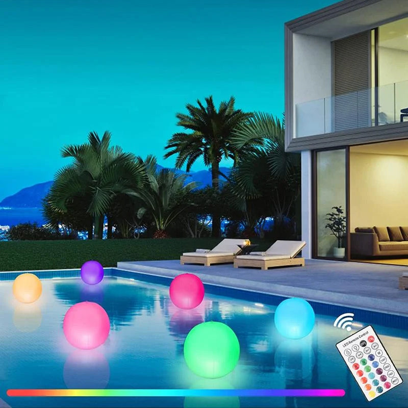 LumaSphere™ – Boule de Piscine LED Télécommandée