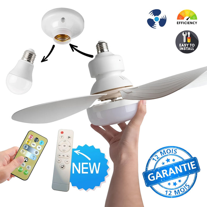 AirLume™ – Ventilateur avec Éclairage
