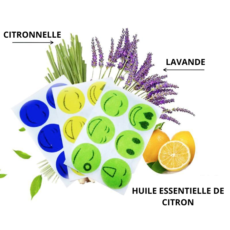 MoskiZap™ Nature – Patch Répulsif Bio