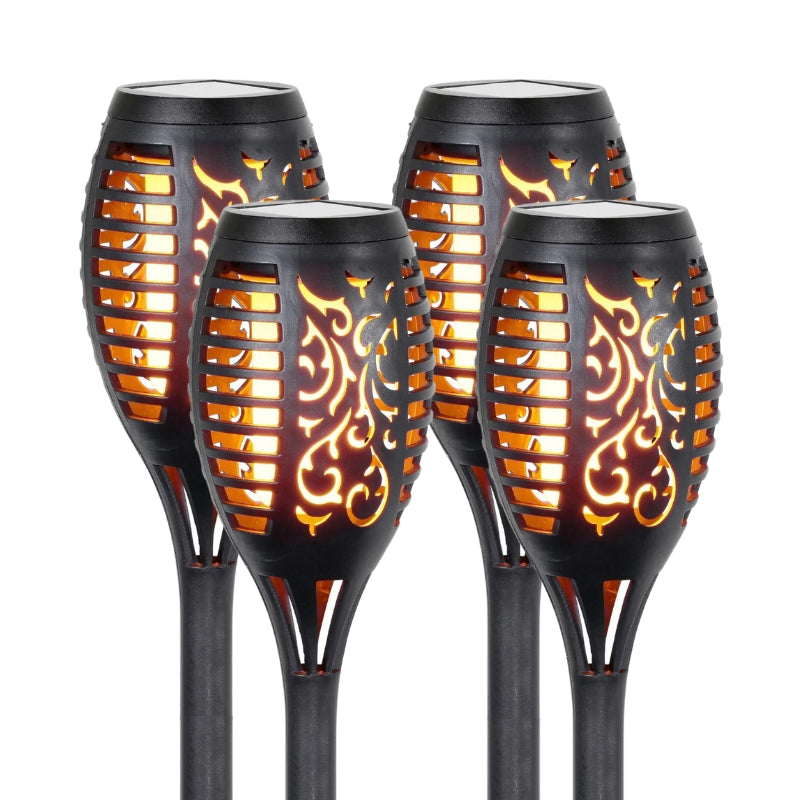 Twilight Torch™ – Lampe de Jardin Flamme Solaire