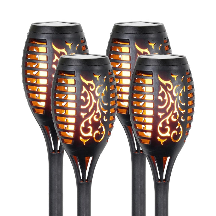 Twilight Torch™ – Lampe de Jardin Flamme Solaire