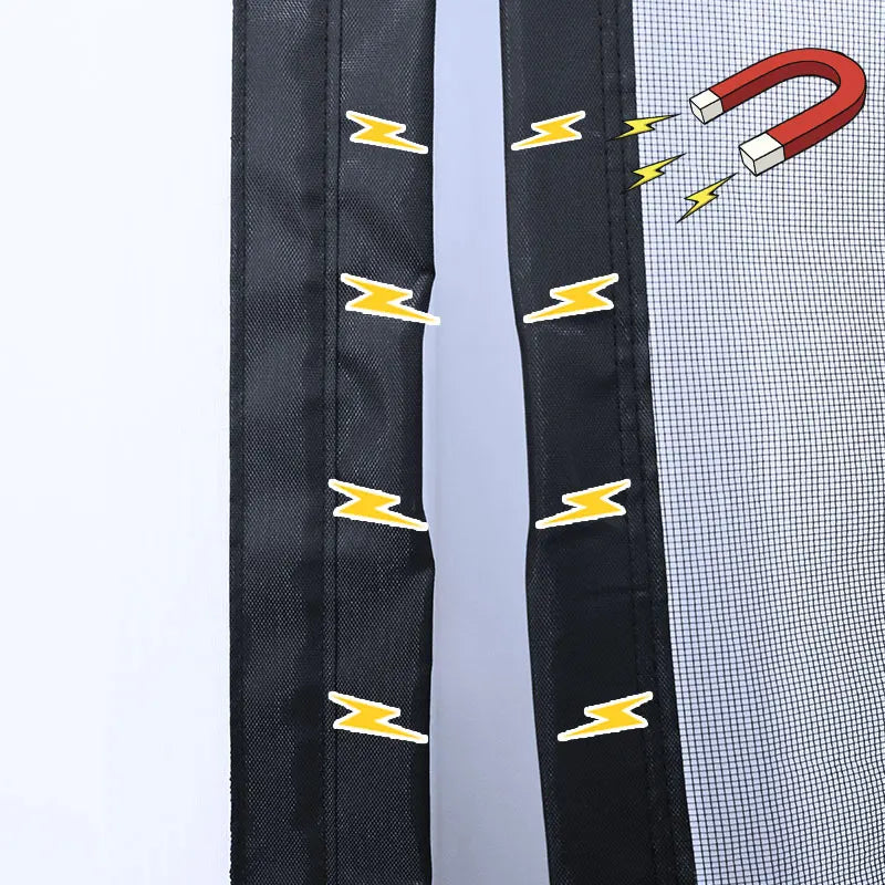 FlexiMesh™ – Moustiquaire Magnétique pour Porte