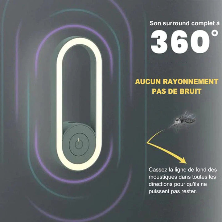 MoustikLumi™ – Veilleuse LED Répulsive Ultrasonique