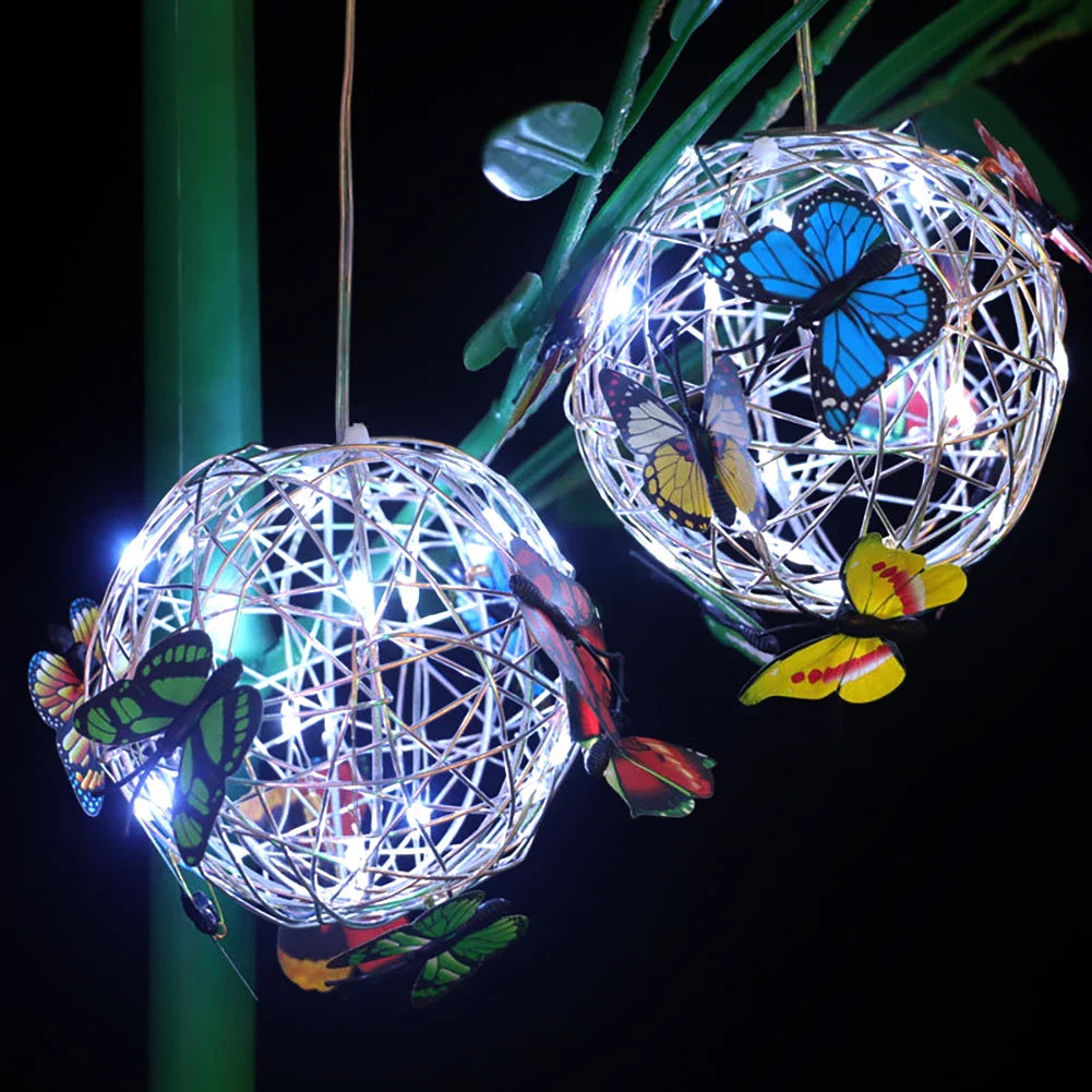 SolarFlutter™ – Lumière Solaire Papillon pour Jardin Magique