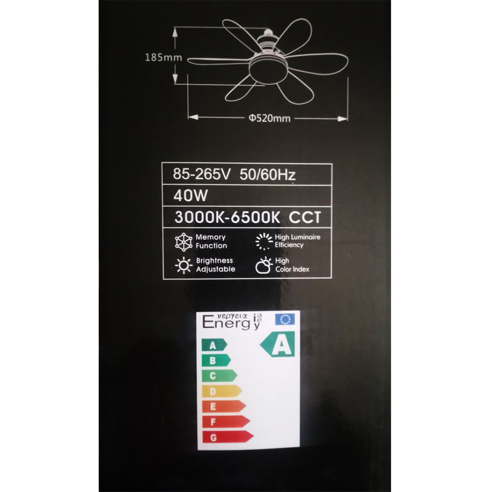 AirLume™ – Ventilateur avec Éclairage