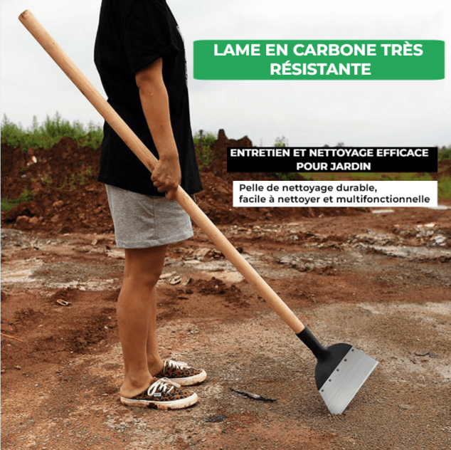 DurableDig™ – Pelle Jardin en Acier Inoxydable
