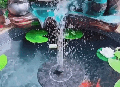 PureLuxe™ – Fontaine Solaire Élégante