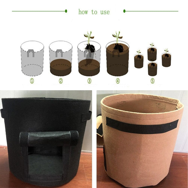 HarvestBag™ – Sac à Pommes de Terre Aéré
