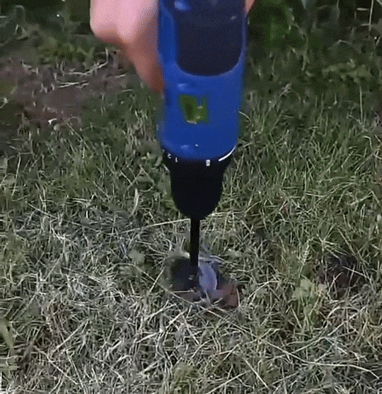 PowerDig™ – Aubère Hélicoïdale pour Perceuse