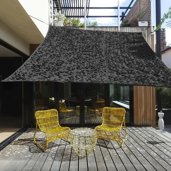 DarkShield™ – Filet Renforcé Noir pour Jardin & Abri