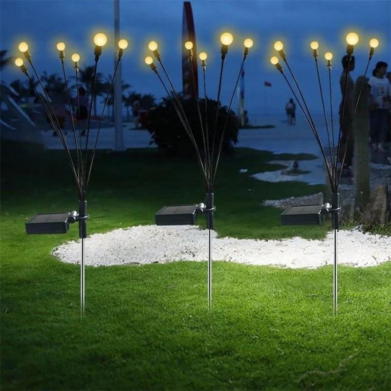 GlowFly™ – Lampe Solaire Firefly Étanche IP65