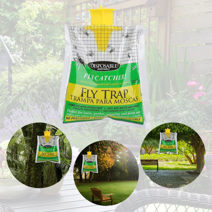 Trap'Insectes™ – Barrière Anti-Mouches Extérieure
