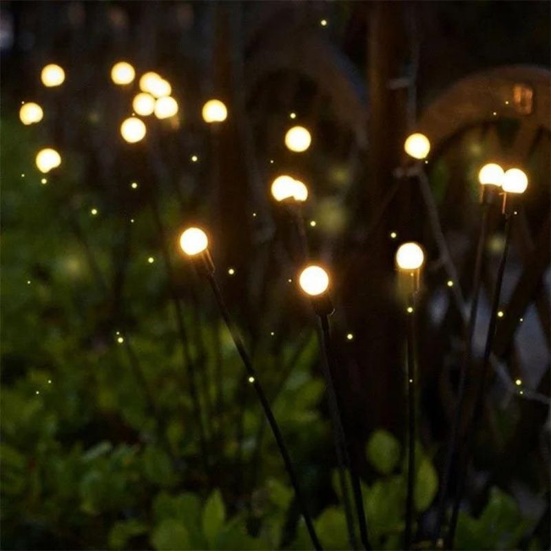 GlowFly™ – Lampe Solaire Firefly Étanche IP65