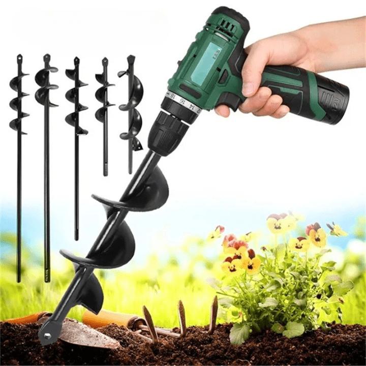 PowerDig™ – Aubère Hélicoïdale pour Perceuse
