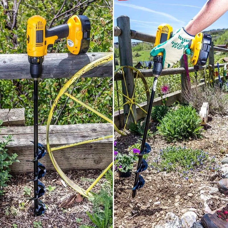 PowerDig™ – Aubère Hélicoïdale pour Perceuse