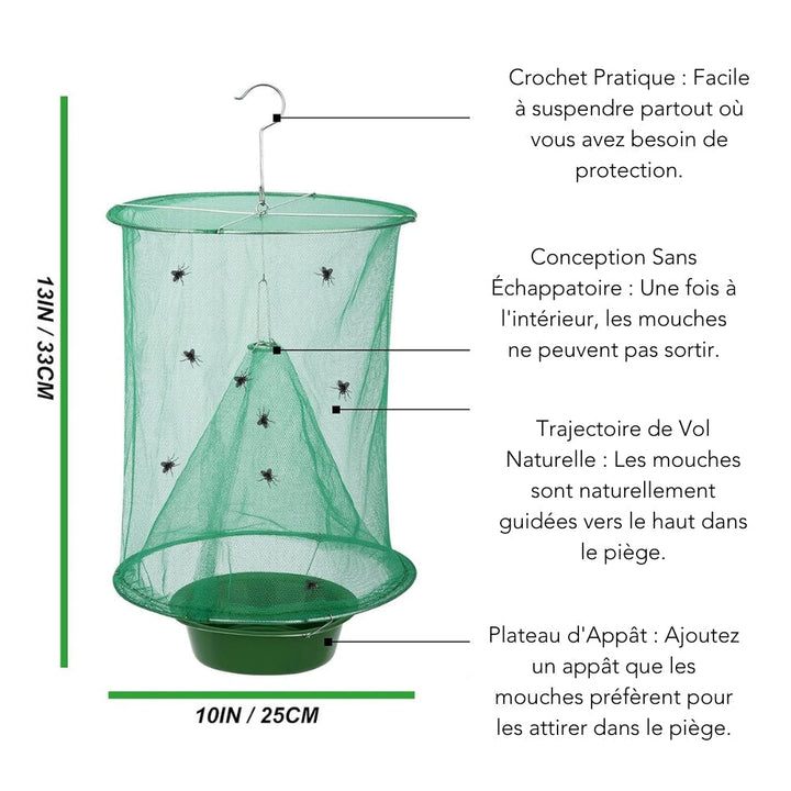 FlyGuard™ – Piège Anti-Mouches Ultra-Efficace