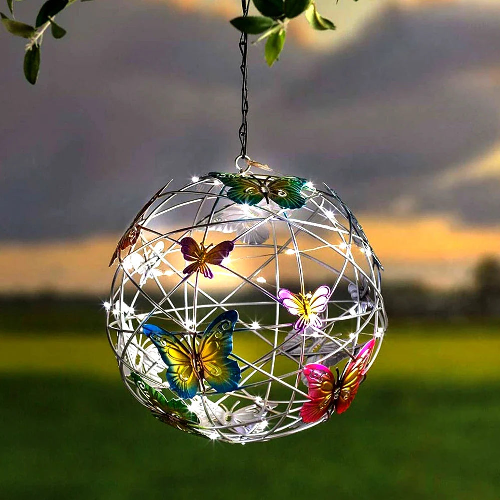 SolarFlutter™ – Lumière Solaire Papillon pour Jardin Magique