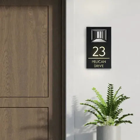 SolarGlow™ Plaque – Panneau Solaire Personnalisé Gravé